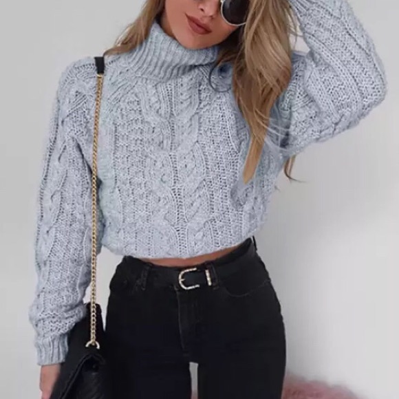 Sweaters - New Crop Sweater Gray Sz Small Brand New